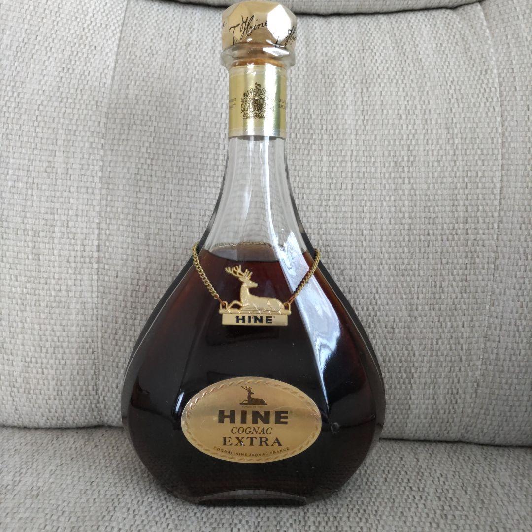 HINE コニャック EXTRA 金色の鹿付き♪