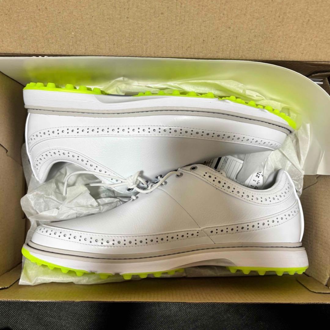 26.5cm adidas Golf MC80 ゴルフシューズ ID4748 白