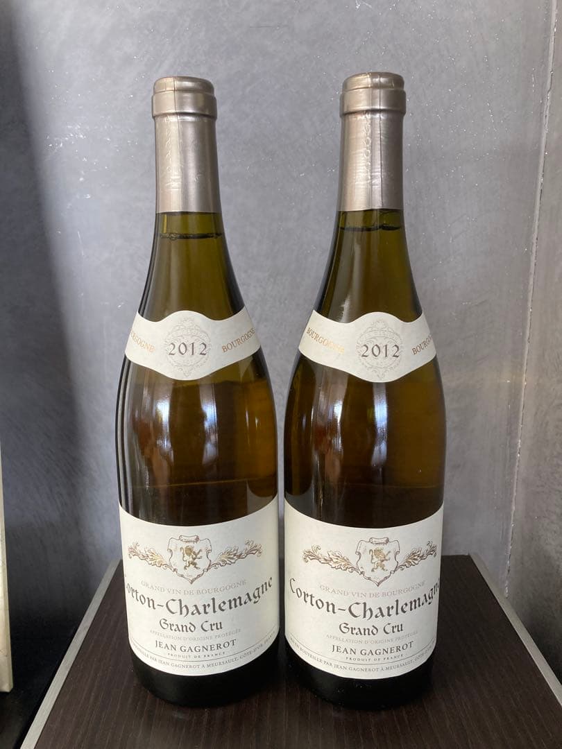JEAN GAGNEROT コルトンシャルルマーニュ2012 ２本セット