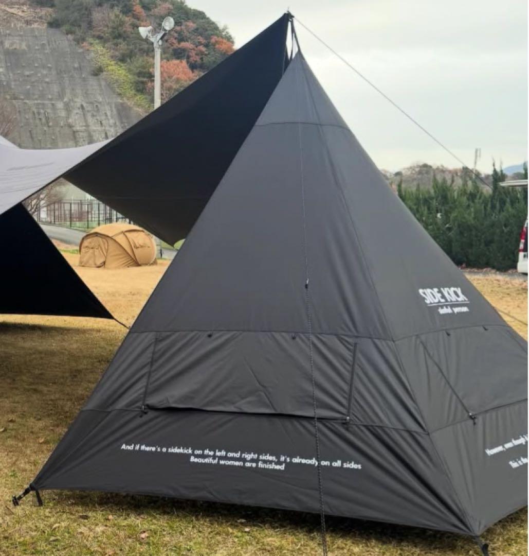 《新品未使用》 BRUNT ブラント SIDE KICK サイドキック ブラック