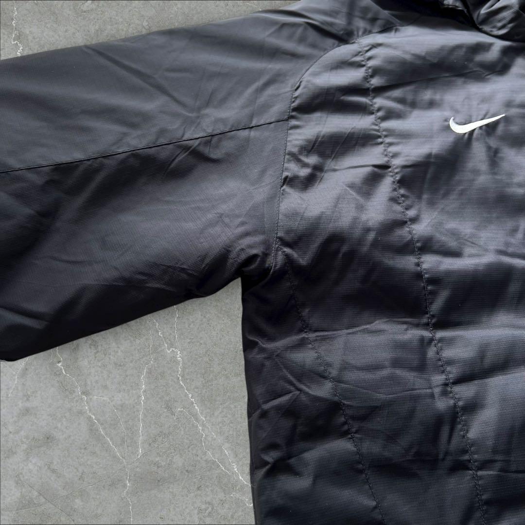 00s nike マンチェスターU 中綿　ジャケット　ブラック　メンズ　M