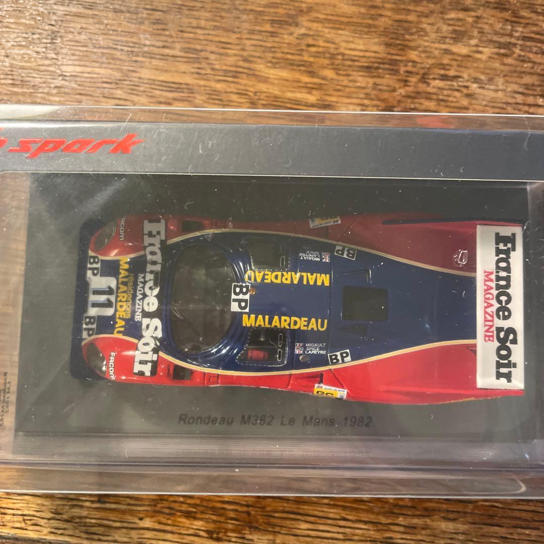 絶版　1/43 スパーク　ロンドー　M382 No.11 ルマン24時 1982