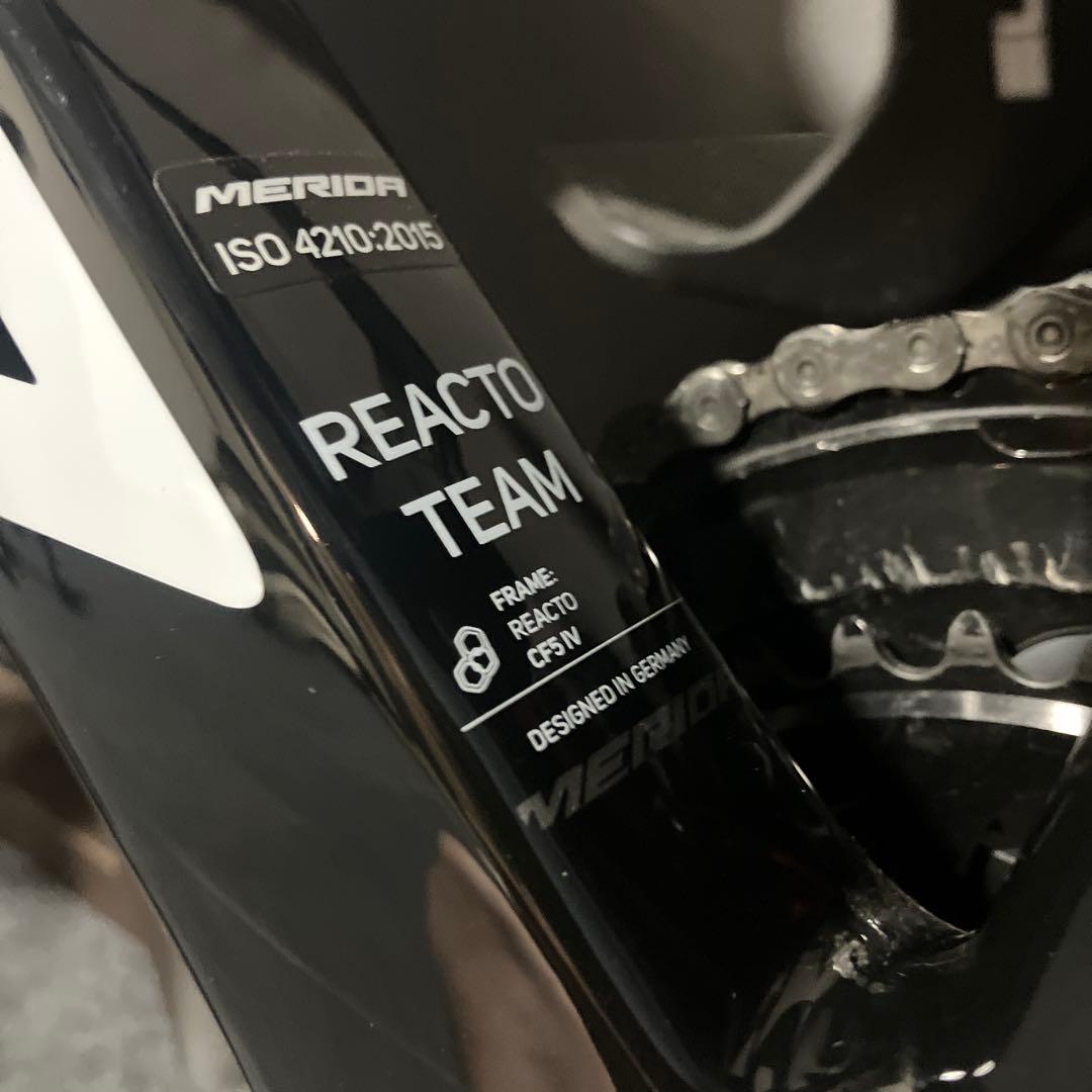 Ss　MERIDA REACTO TEAM フレームセット XSサイズ