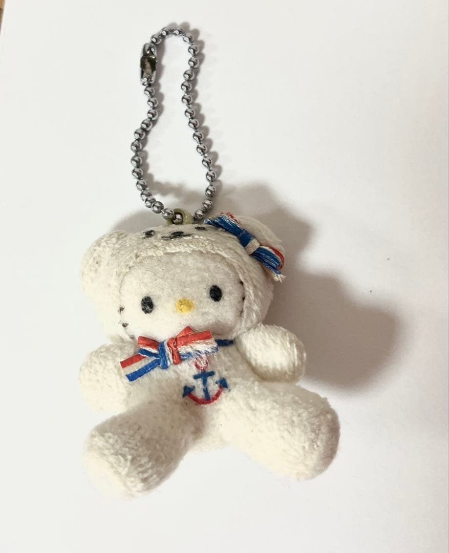 激レア　平成レトロ⭐️キティ マリンスタイルキーホルダー