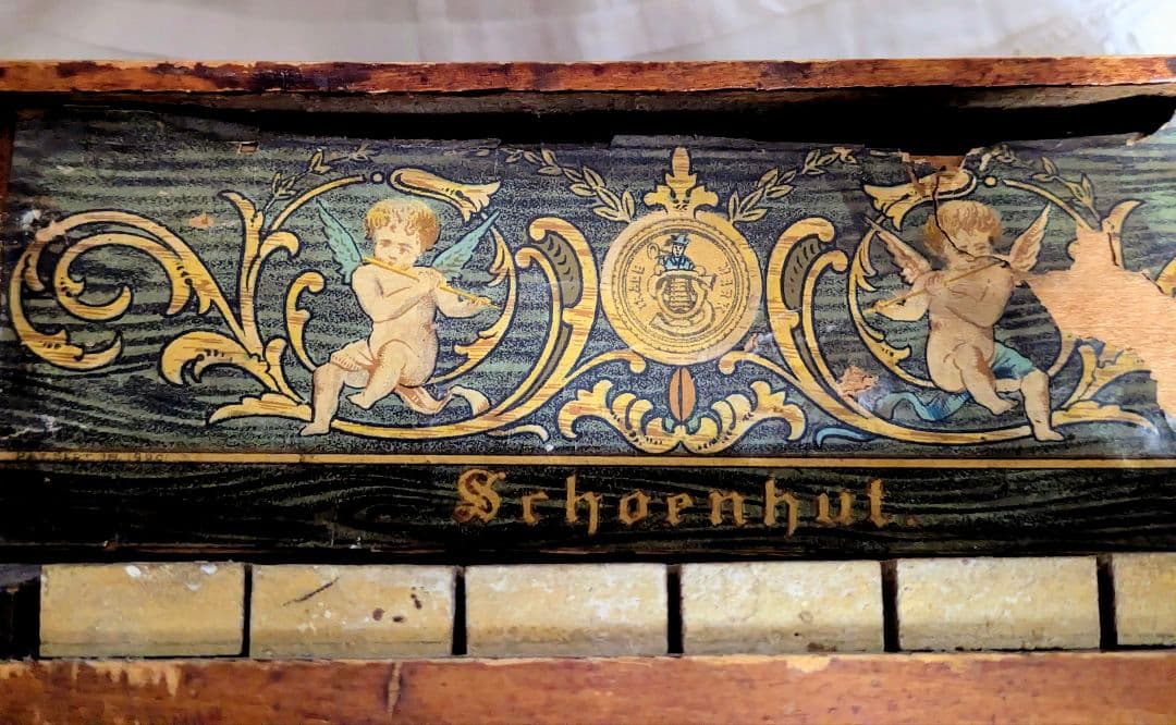 アンティーク Schoenhut トイピアノ 6鍵盤