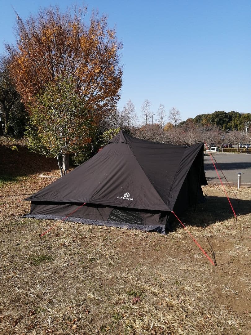 LALPHA (ラルファ) サイド-3TC　TP-400BK　ポリコットン　黒