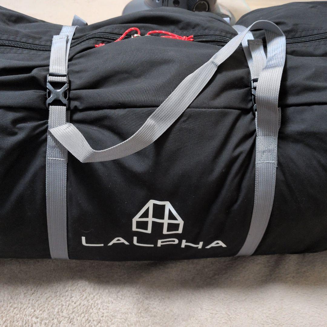 LALPHA (ラルファ) サイド-3TC　TP-400BK　ポリコットン　黒