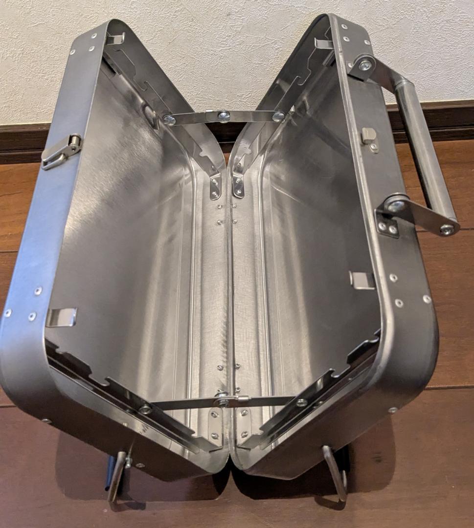 コールマン 170-9308 フォールディングテーブルトップステンレスグリル