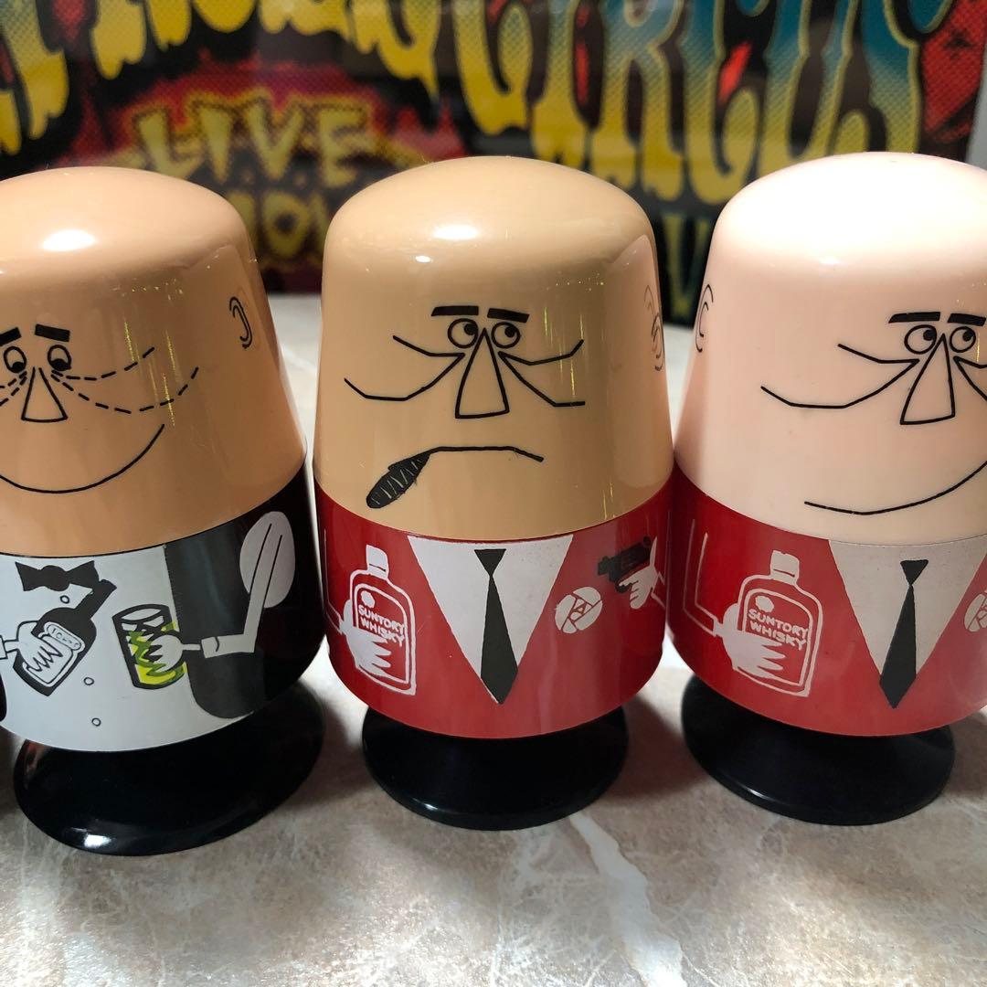 サントリー＊アンクルトリス＊トリスおじさん＊つまようじ＊柳原良平＊５点セット＊