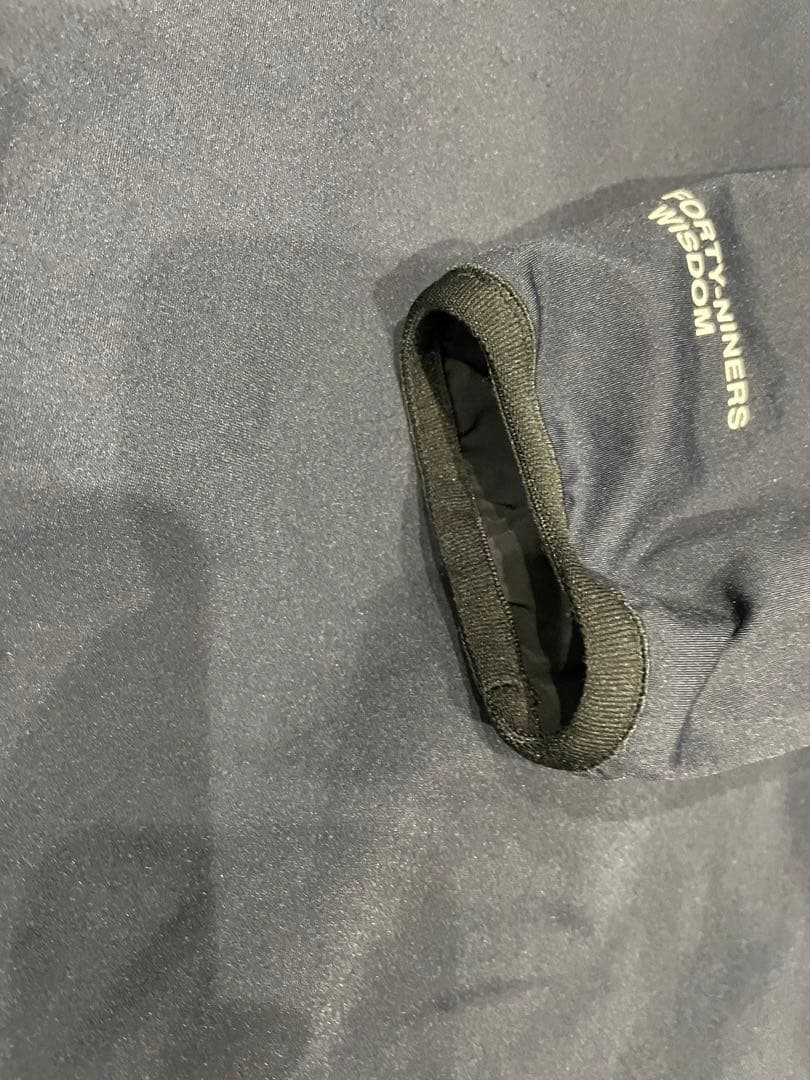 TFW49 ブラック ハーフジップジャケット