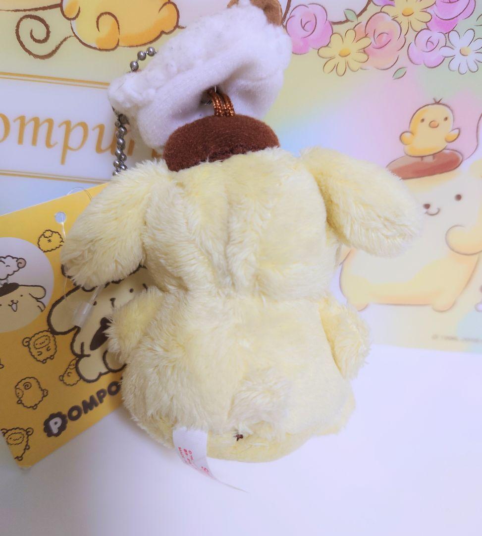 ポムポムプリン　羊シリーズ　ぬいぐるみ　マスコット　ポーチ