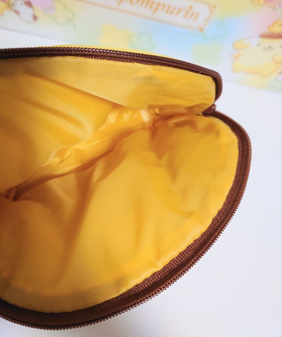 ポムポムプリン　羊シリーズ　ぬいぐるみ　マスコット　ポーチ