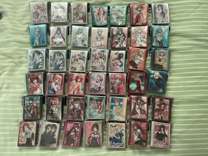 キャラクタースリーブ 大量出品 新品未開封 SAO リゼロ 俺ガイル バラ売り