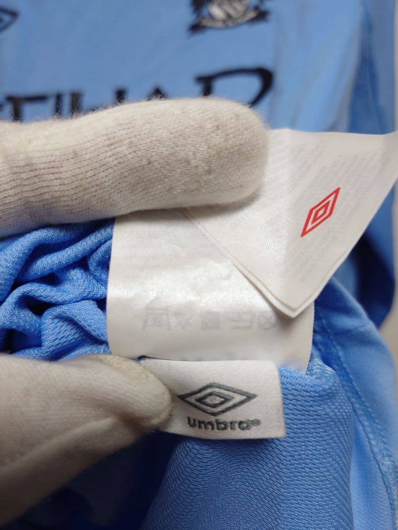 UMBRO　2012〜13 マンチェスターシティ　アグエロ　長袖　日本L相当
