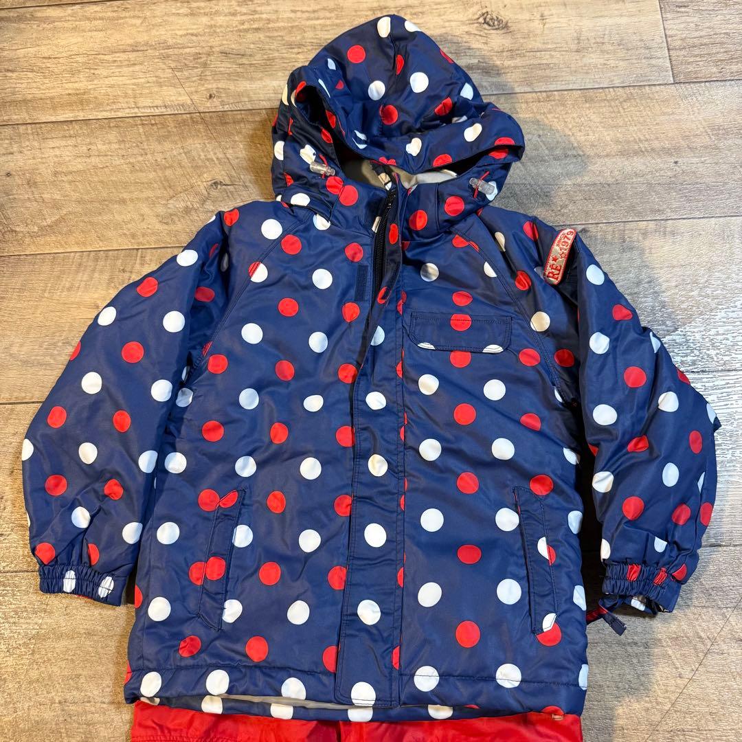 美品 RESEEDA 110 子ども用スキーウェア 上下セット レセーダ キッズ