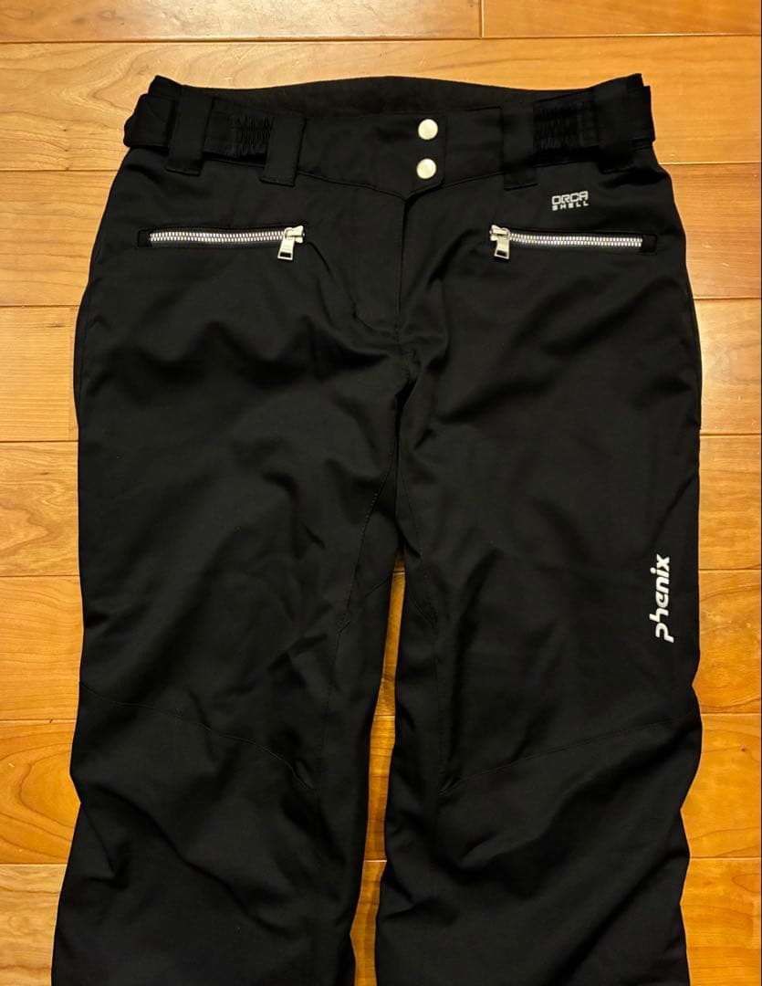 美品　phoenix　フェニックス　スキーウェア　スノボウェア　上下　グレー　M