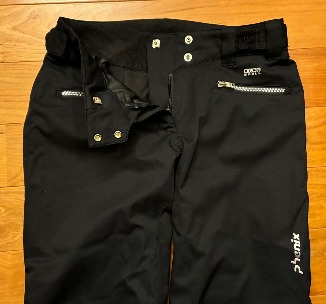 美品　phoenix　フェニックス　スキーウェア　スノボウェア　上下　グレー　M