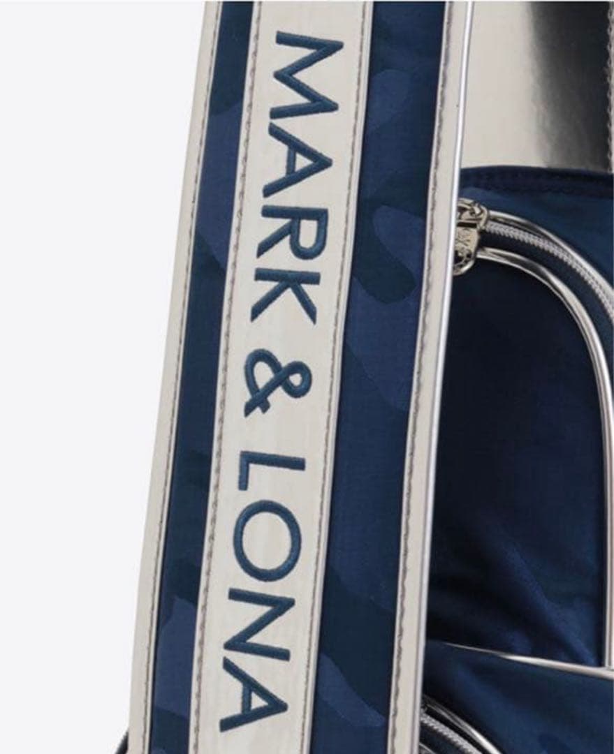 【激レア品】MARK&LONA キャディバッグ マーク&ロナ　ネイビー　カモフラ