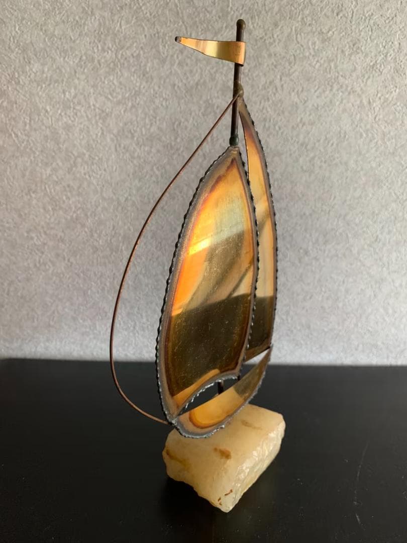 ヨット Jay 金属製 オブジェ 置物 飾り　sailing yacht Jay