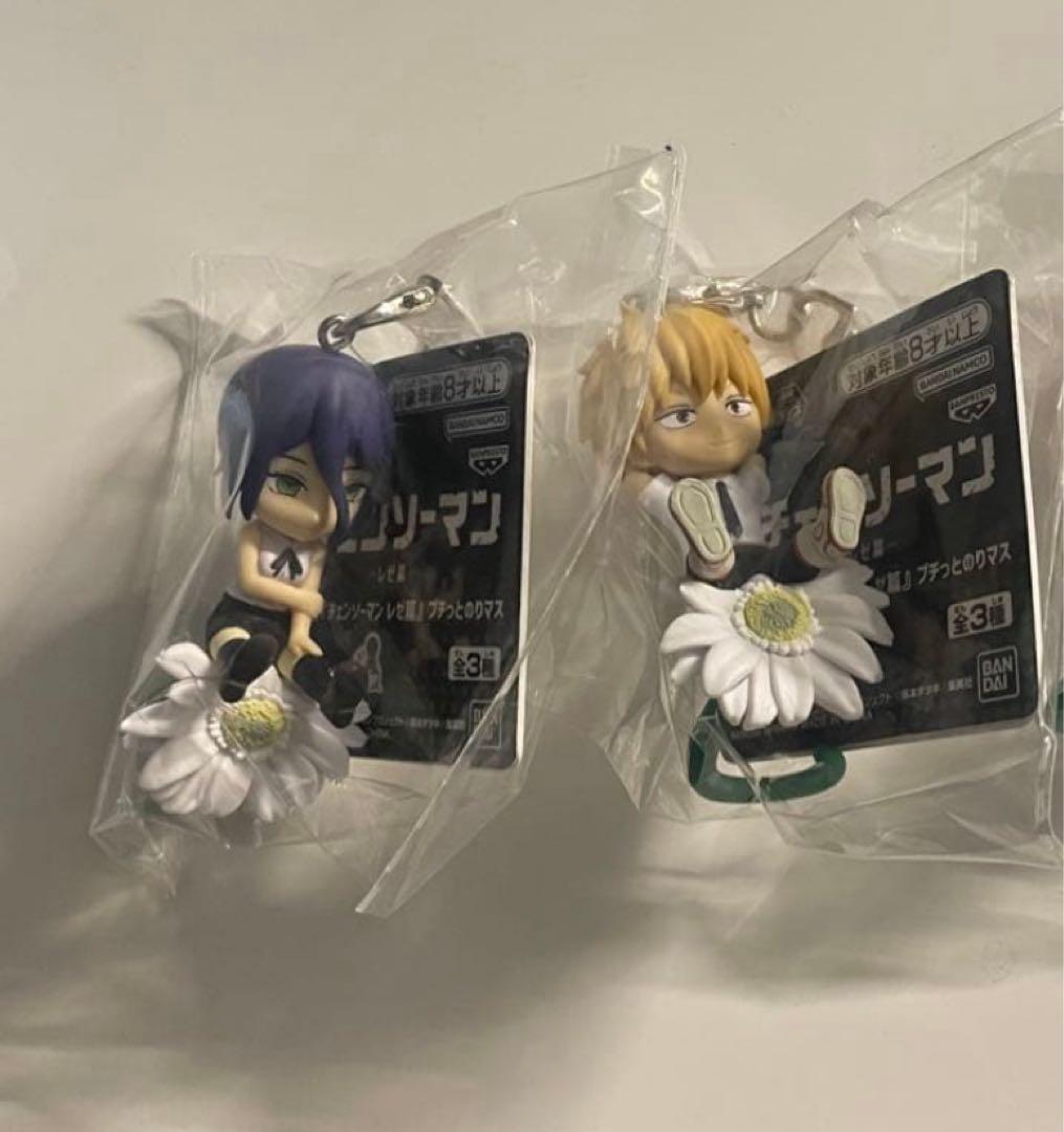 劇場版『チェンソーマン レゼ篇』プチっとのりマス レゼ デンジ　キーホルダー