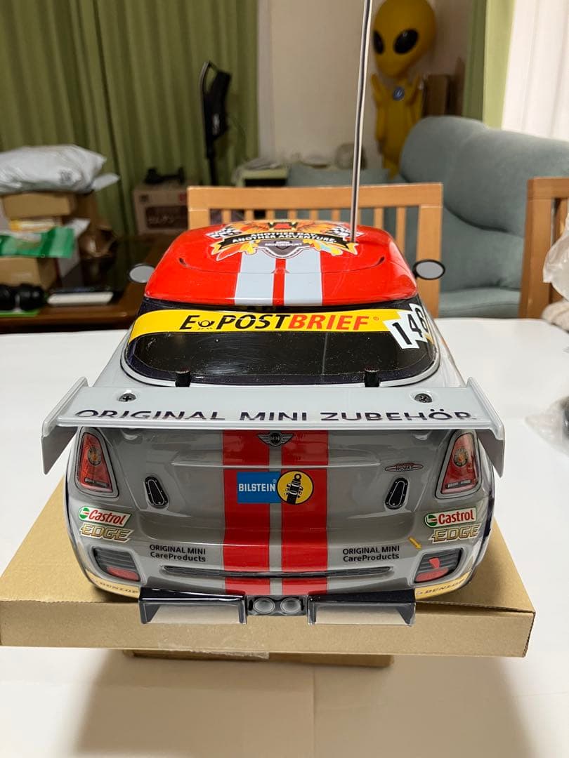 タミヤ1/10電動RC完成セットXBミニJCWクーペ