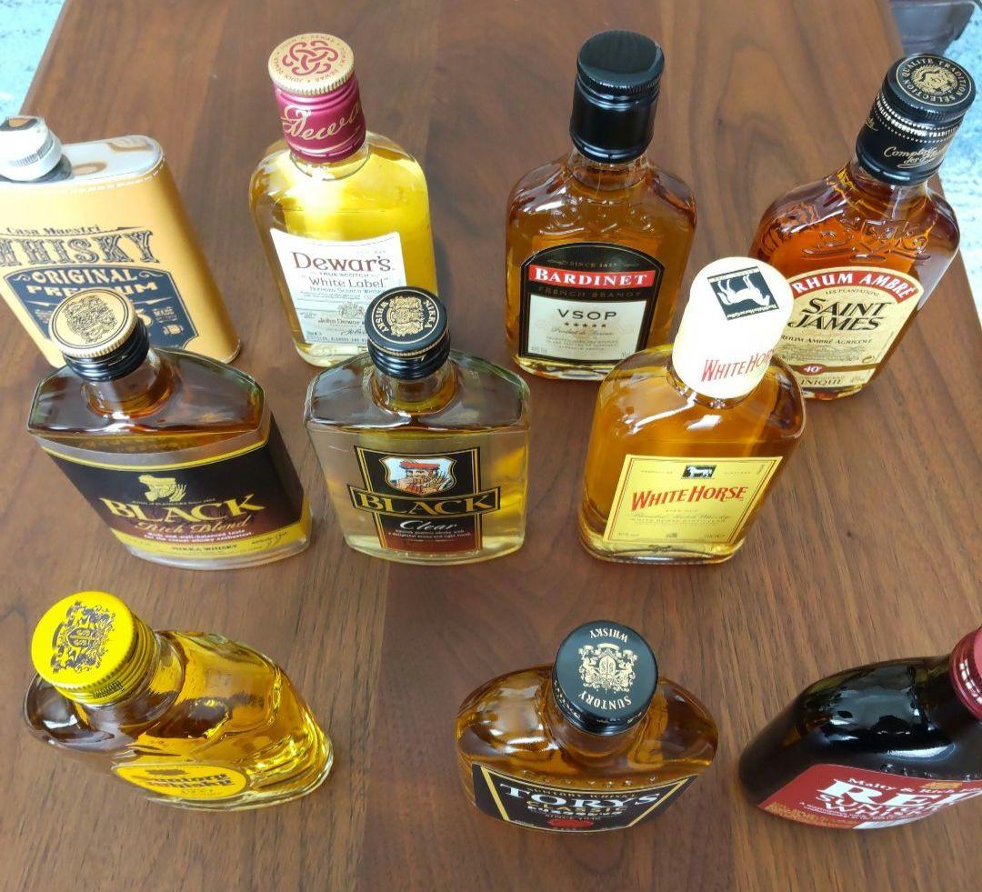 ウイスキー コレクション 10本セット《180・200ml》