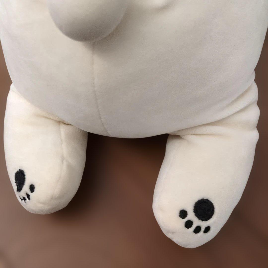 親子 しろくまぬいぐるみ 抱き枕 りぶはあと プレミアムねむねむアニマルズ