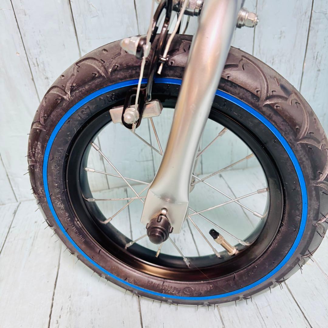 へんしんバイク　子供自転車　極美品　バランスバイク キッズバイク　12インチ　青