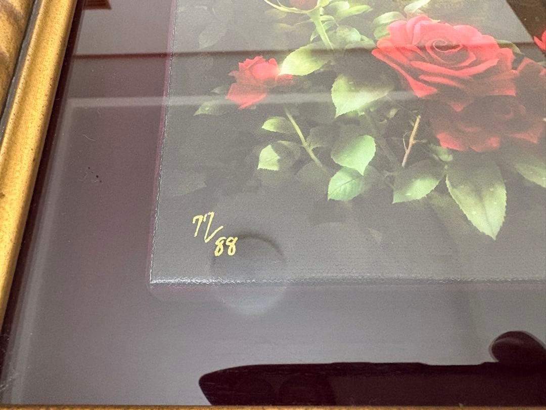 SHU アルカナロゼ　77/88 サイン入り　版画　絵画