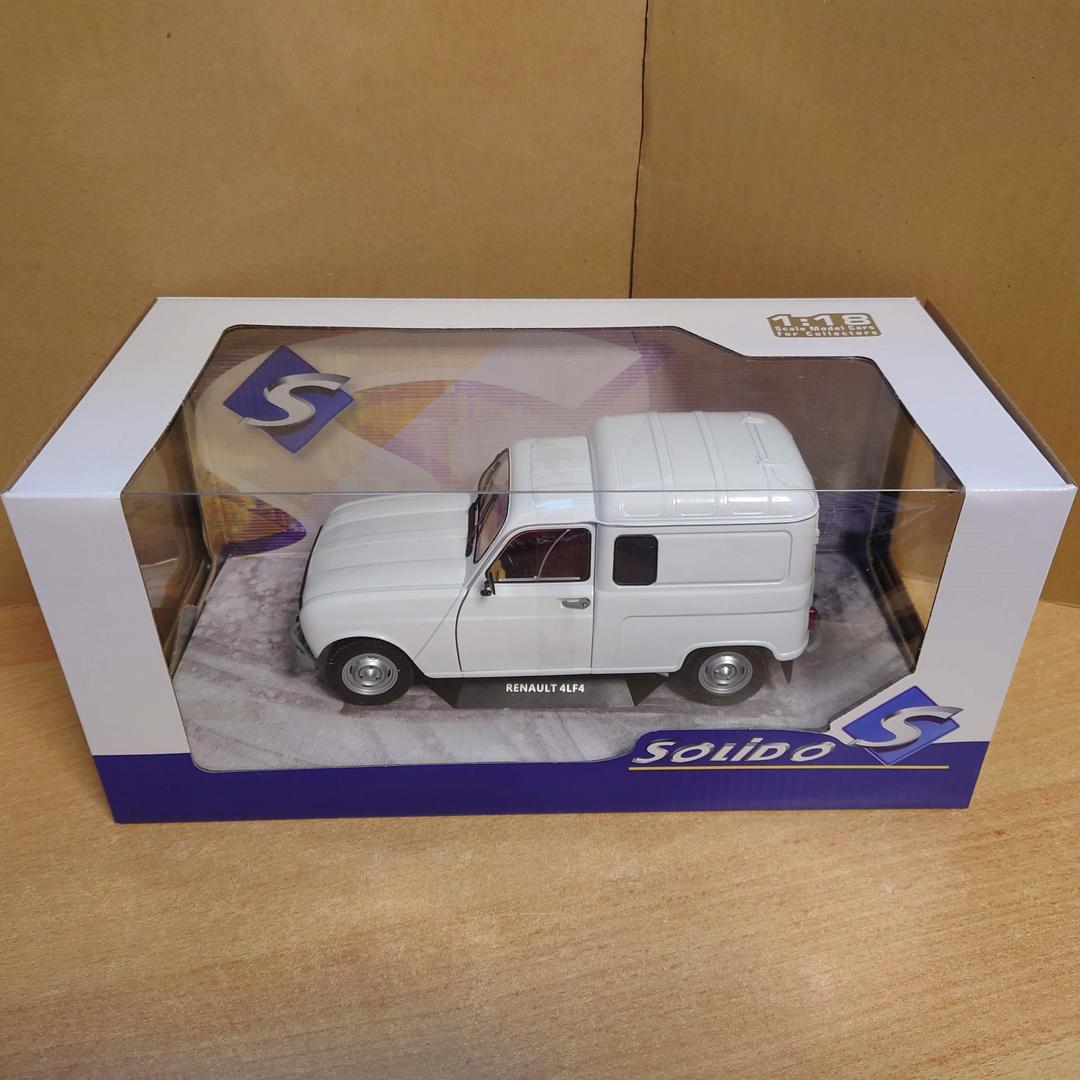 1/18 ルノー 4L F6 (ホワイト) ソリド製ダイキャスト製ミニカー