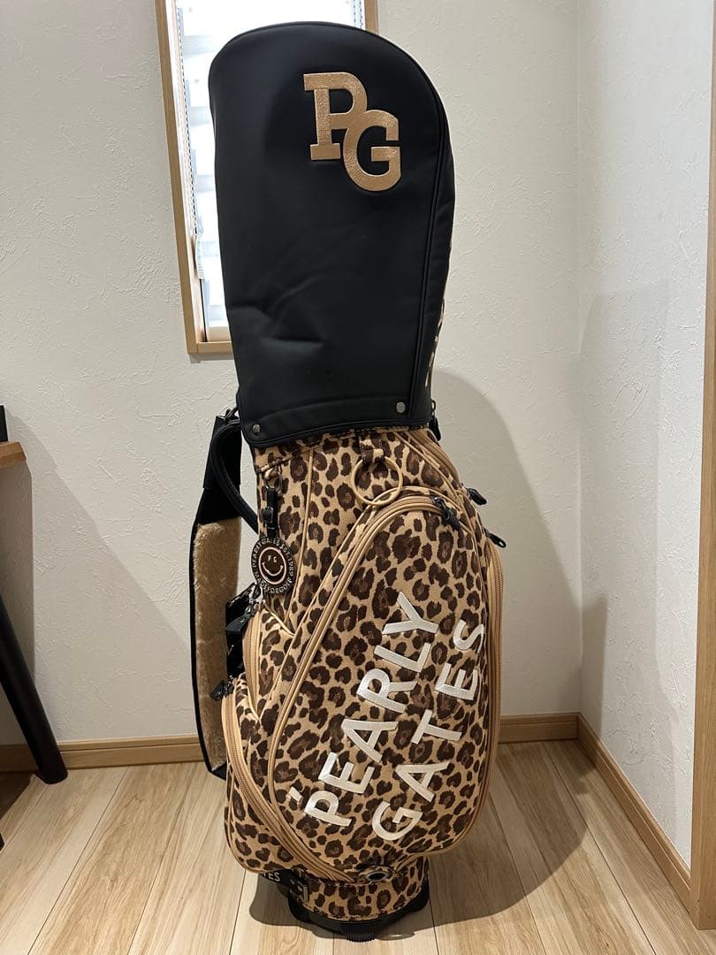 PEARLY GATES ヒョウ柄 アイアンカバーセットキャディバッグ