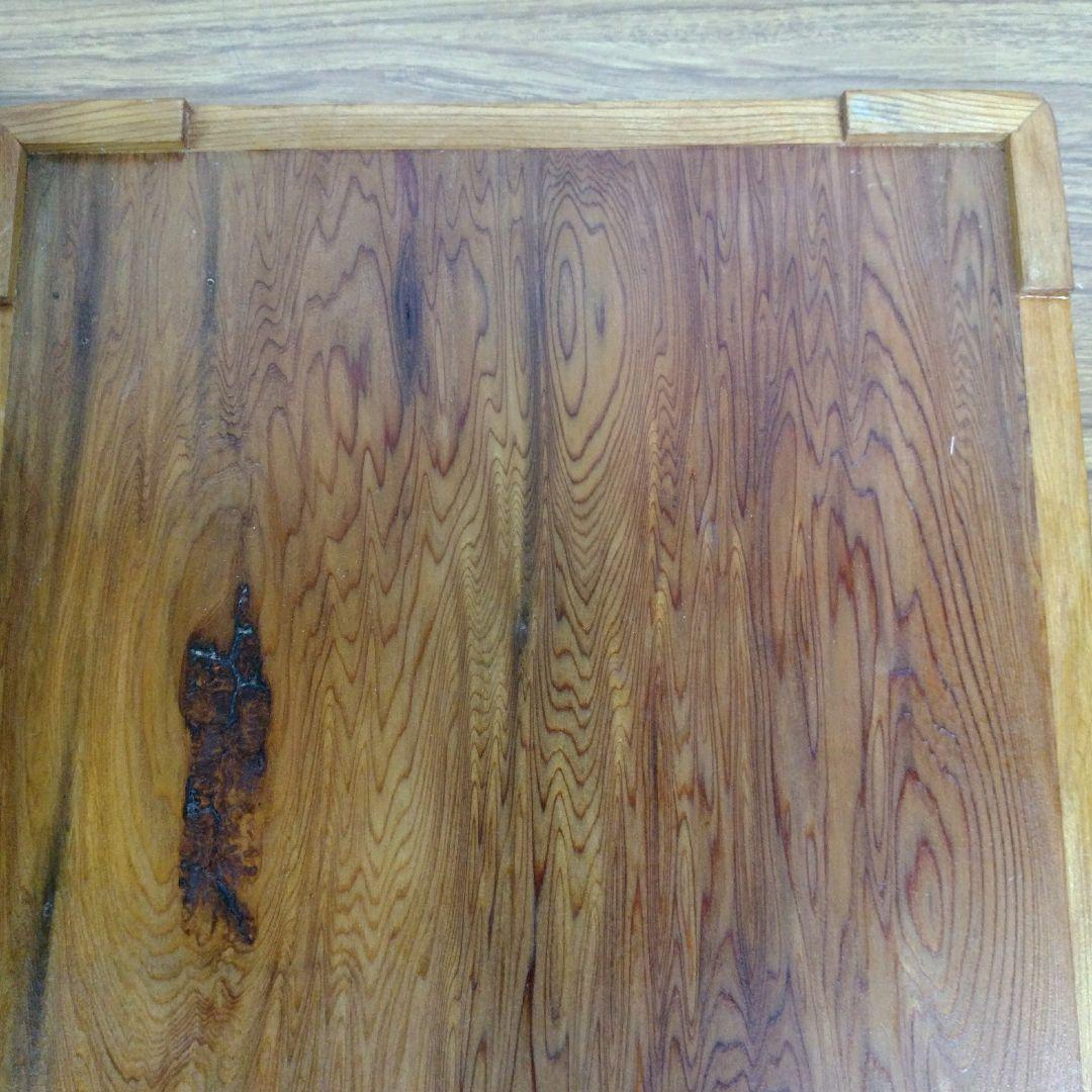 屋久杉の硯箱　内寸302x205x40mm