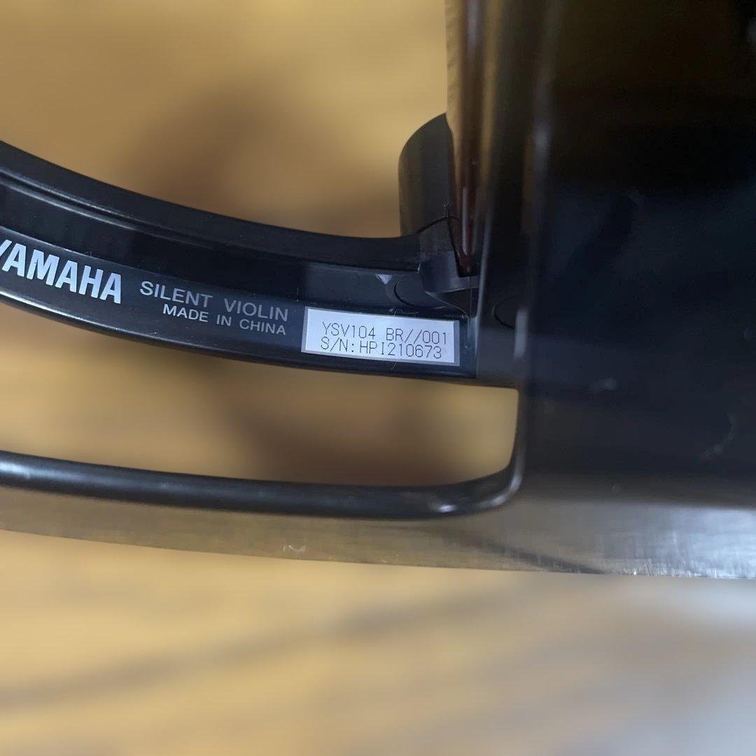 YAMAHA サイレントバイオリン YSV104 弓・ケース付