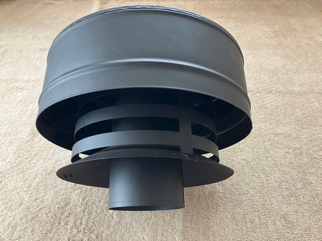 ホンマ製作所 ステンレス スーパートップ 黒耐熱 φ120mm