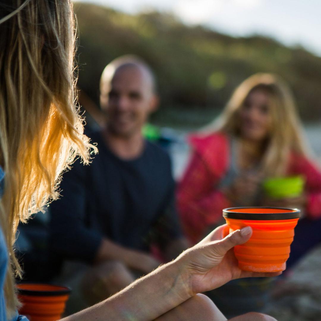 シートゥーサミット Xカップ ワレット チャムス カラビナ セット