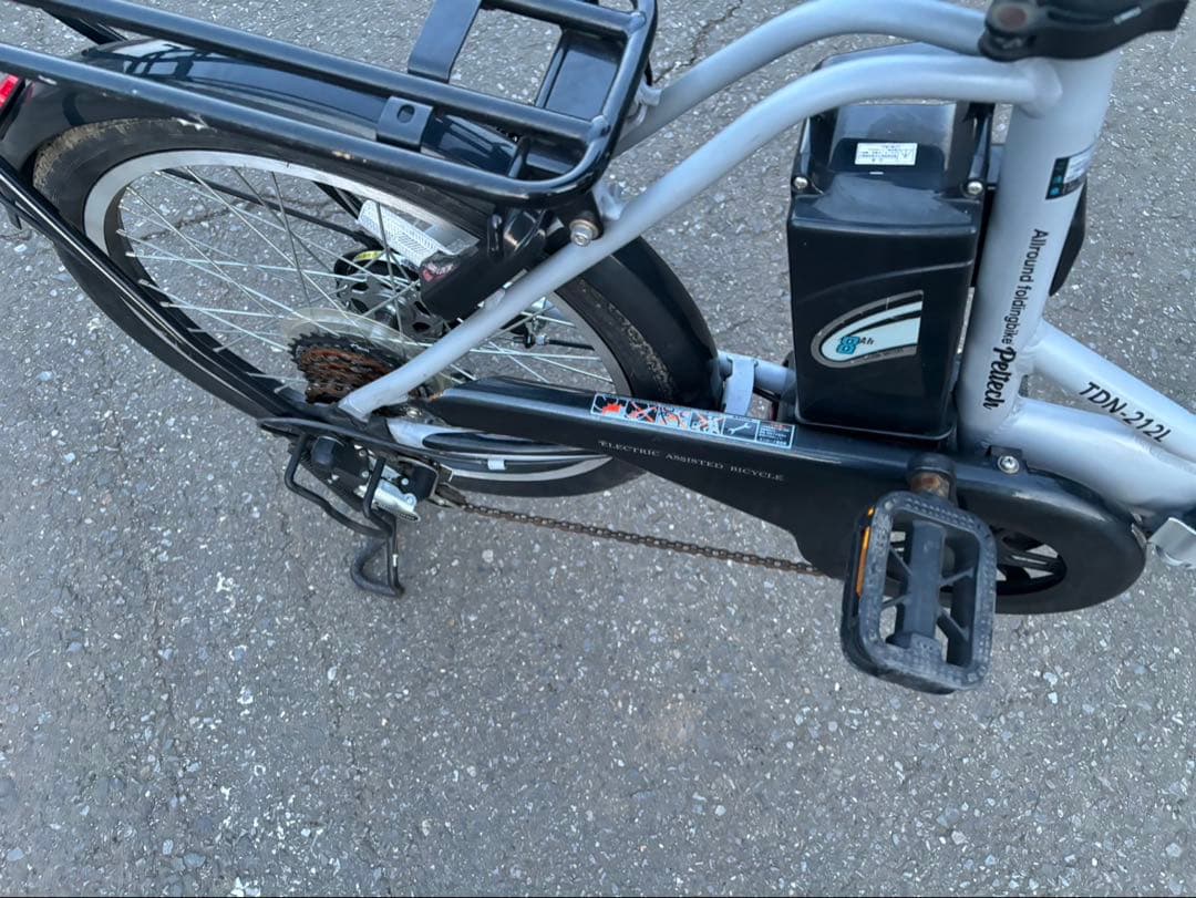 折りたたみ電動アシスト自転車　 PELTECH ペルテック 送料込み