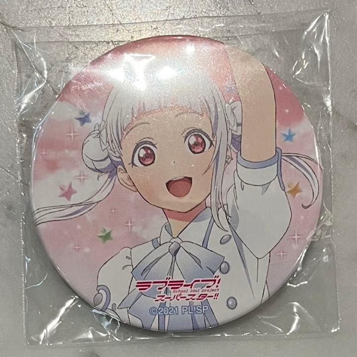 ラブライブ スーパースター Liella! 2nd 嵐 千砂都 缶バッジ