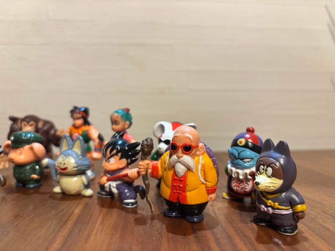 ドラゴンボール 総天然色冒険活劇セット1、2セット　当時物　1986 フィギュア