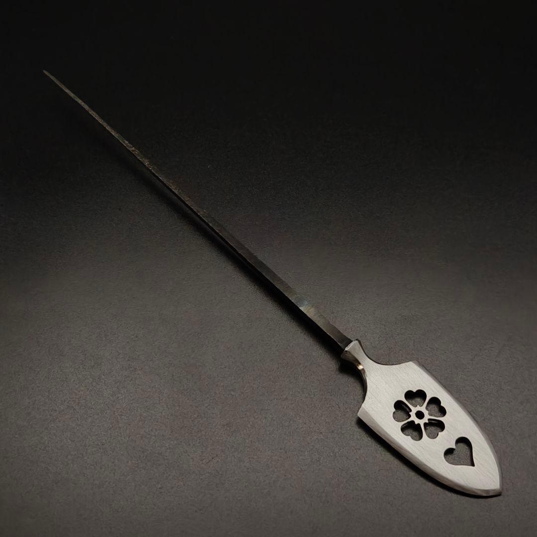 a*k様 年末セール武道具　矢じり　平根式　桜花猪目透　鏃　古式　弓道具　鉄製