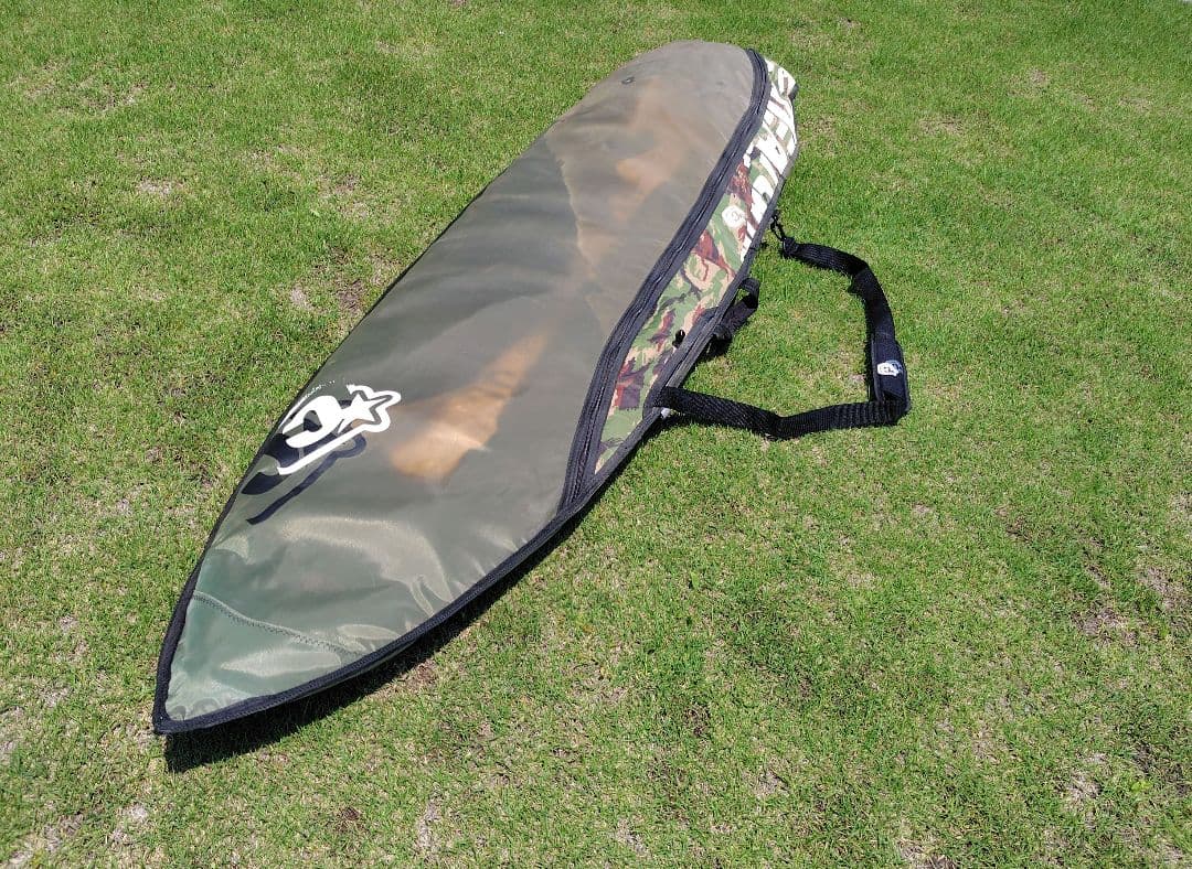 【たちつてと】ホワイト サーフボード デッキパッド付き　6.5