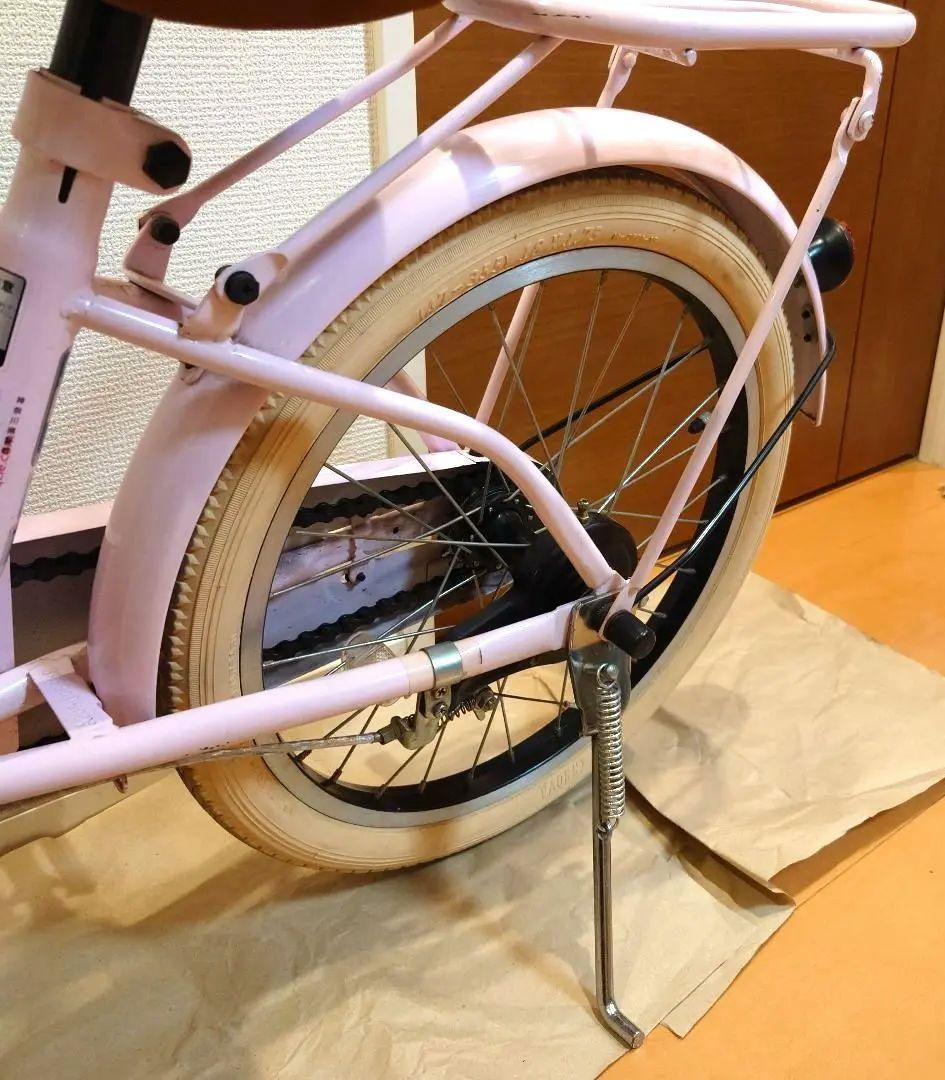 神奈川【直接引取のみ】川崎市中原区 子供用自転車 18インチ ピンク 女児向け