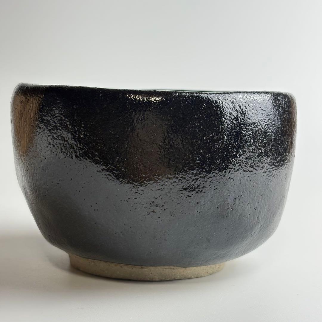 十三軒 黒茶碗 飛騰 茶碗 抹茶碗 茶器 茶道具