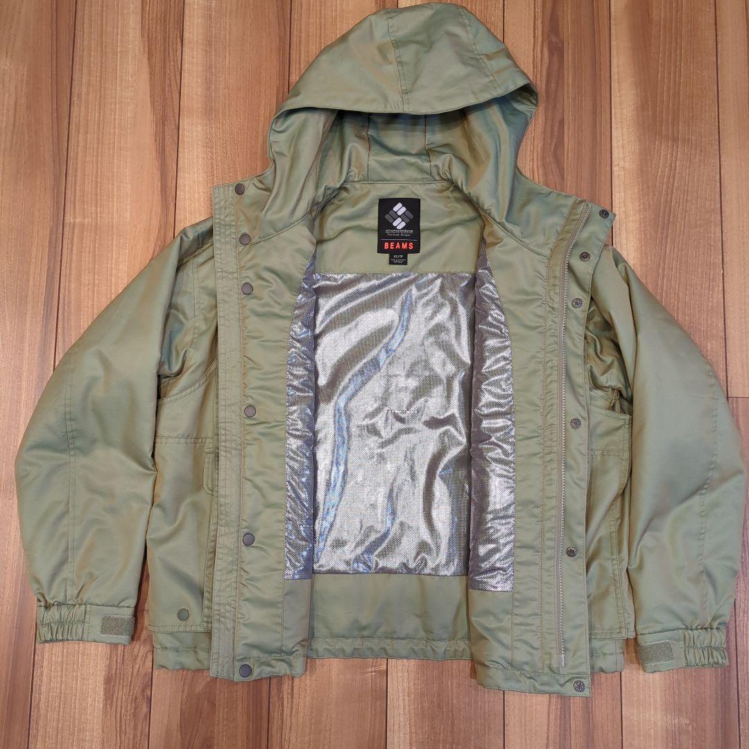 ビームス＋Columbia フィッシングジャケット 　XS カーキ
