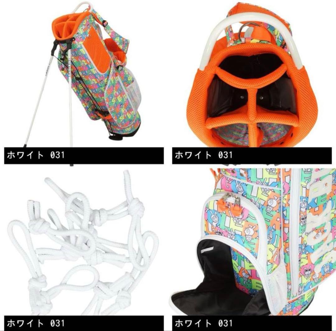 ジャックバニー Jack Bunny!!ドラえもん マルチスタンドキャディバッグ