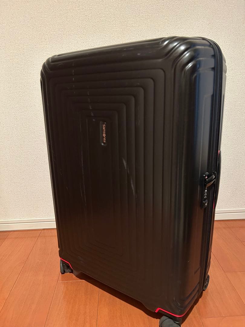 SAMSONITE ブラックキャリーケース　97L