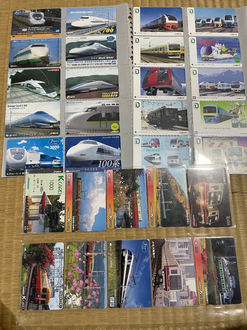 乗車カード、テレフォンカード、パスネット、回数券など超大量約6500枚以上