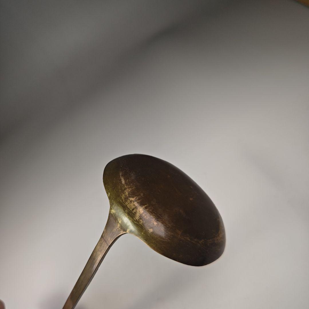 ウ314 汁器『中村秀峰作』『唐銅　汁器　共箱』茶道具