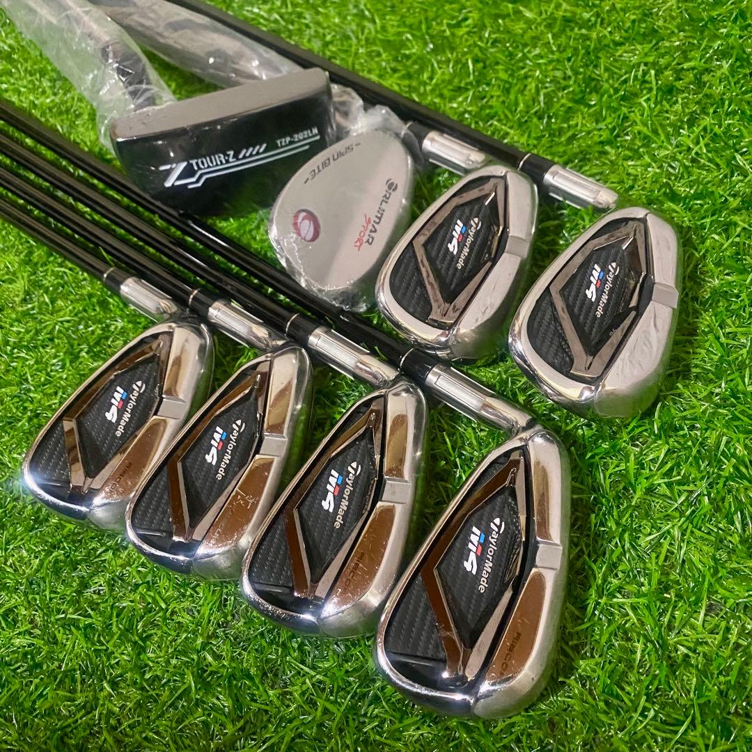 テーラーメイド M4 ゴルフセット 11本 左 レフティ S クラブ メンズ