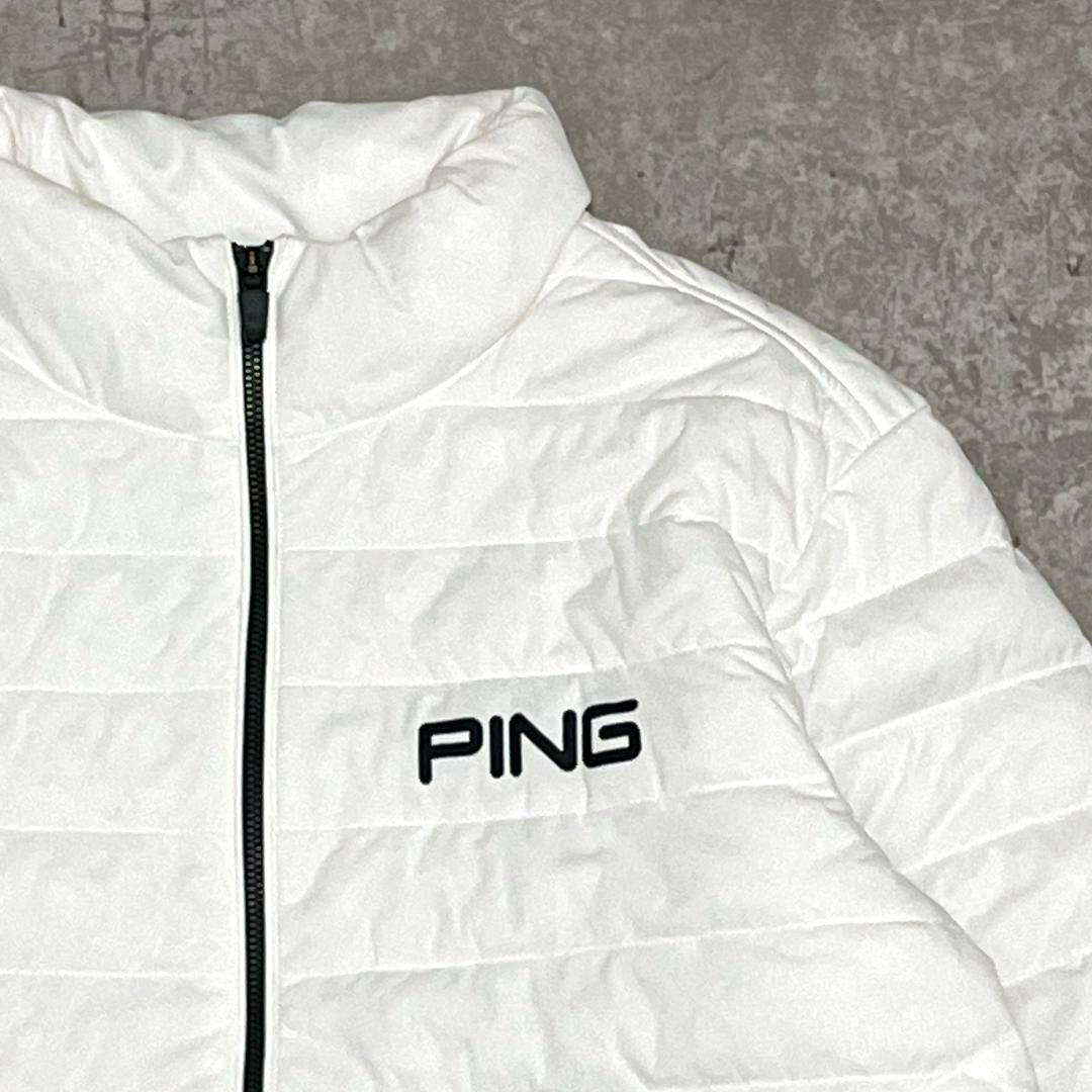 PING ストレッチラミネート 中綿 ブルゾン ジャケット M ゴルフ