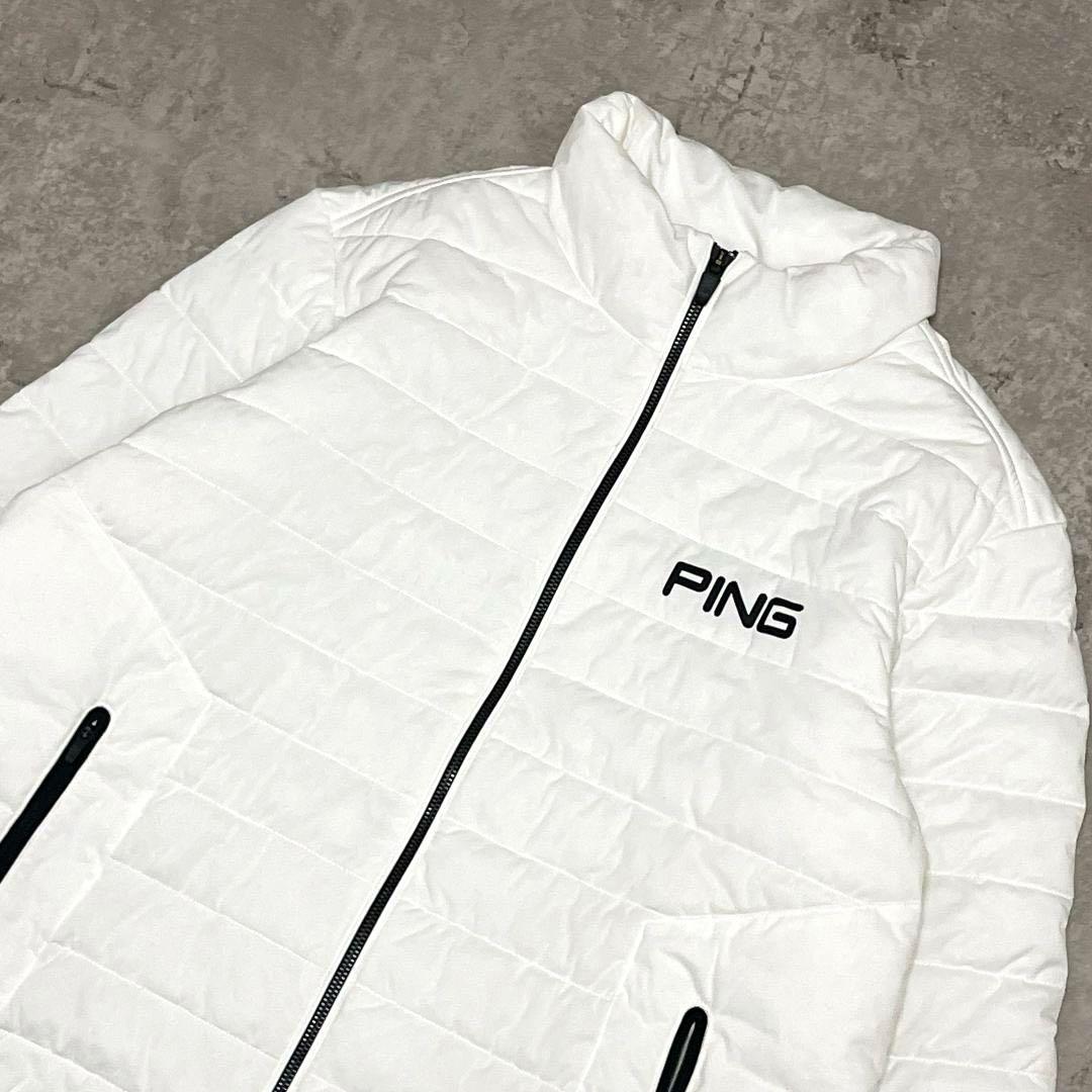 PING ストレッチラミネート 中綿 ブルゾン ジャケット M ゴルフ